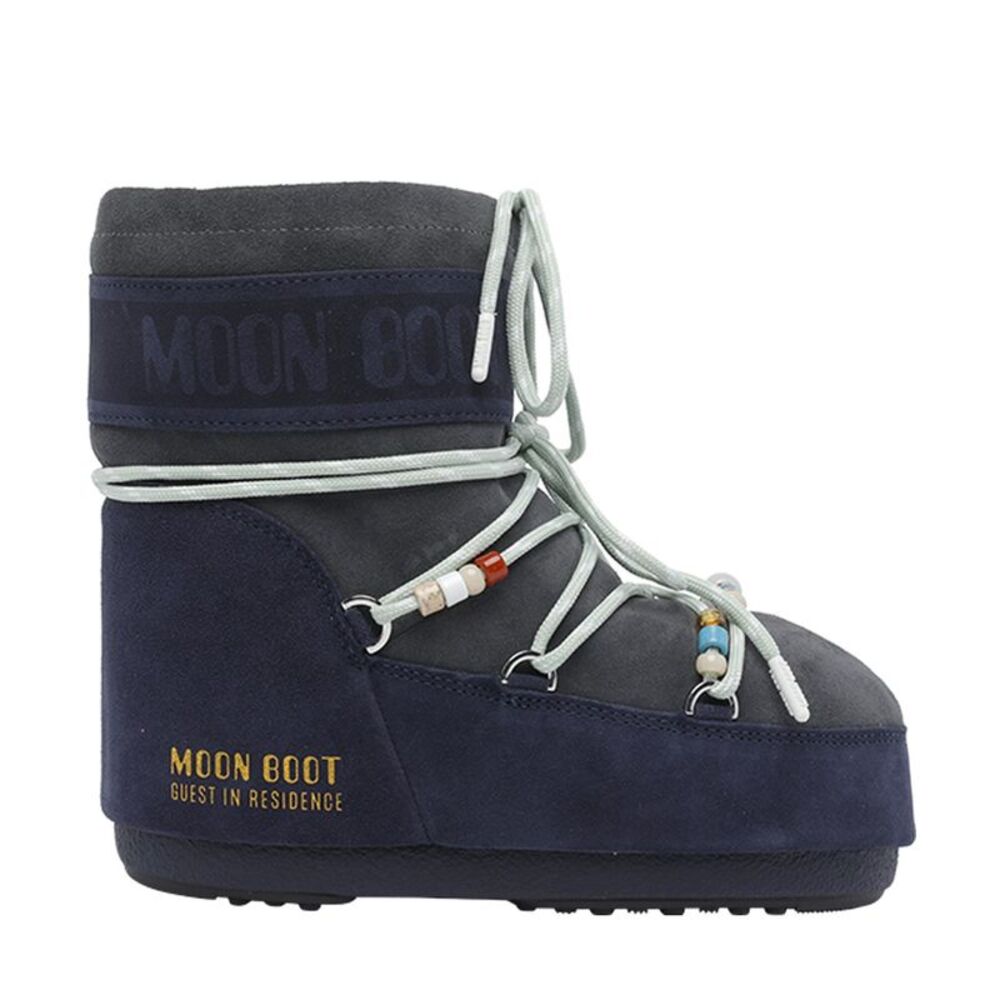 Moon Boot X Guest In Residence Women Icon Low Suede Beads Booties